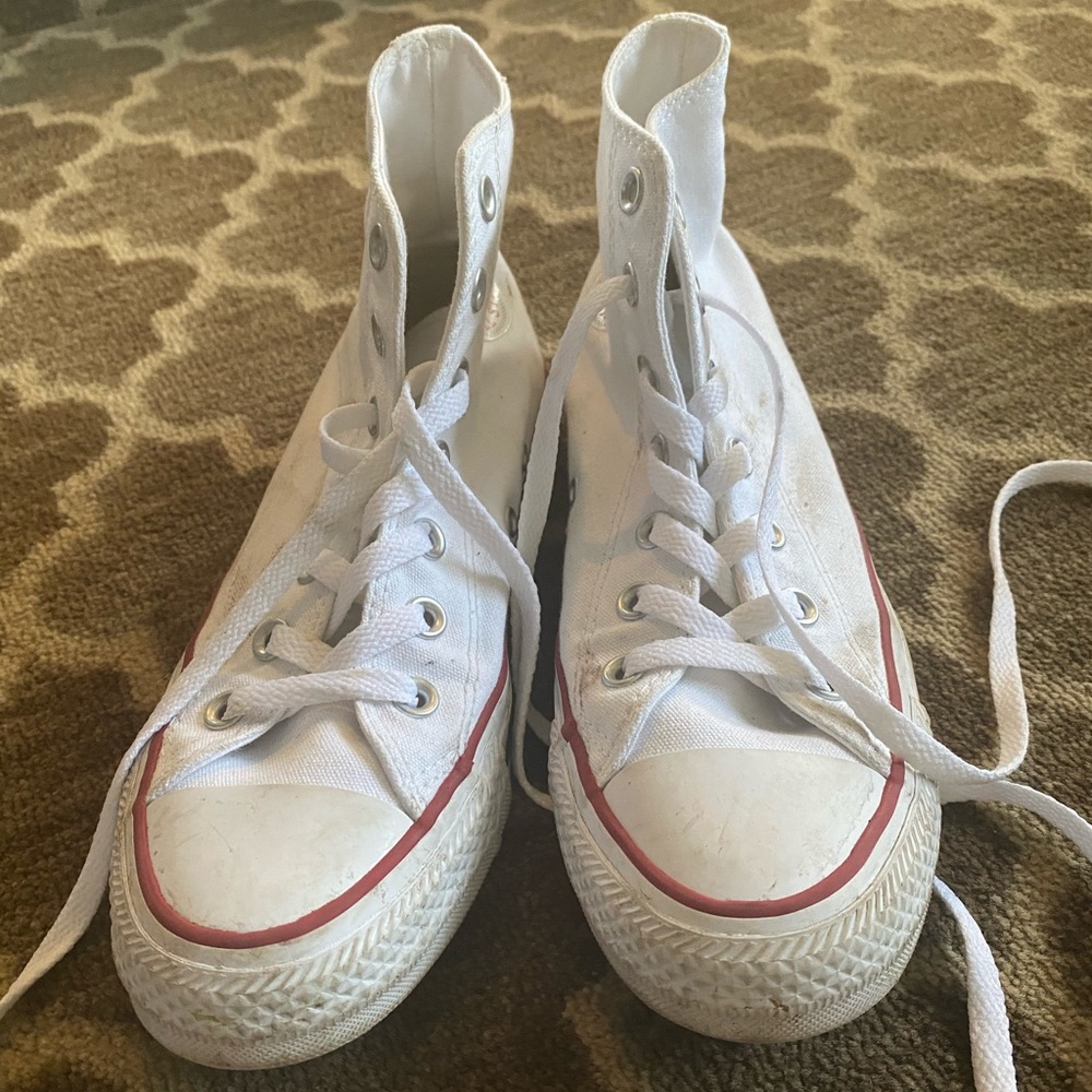 CONVERSE White Chuck Taylor High Top Sneaker
